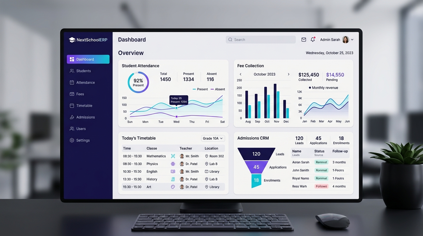 From an Idea to a Complete Education SaaS Platform: NextSchoolERP